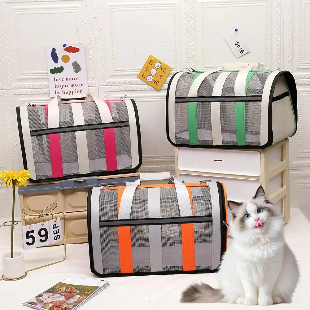 Pet Travel Bag, Airline Approved Luggage Bag, Pet Travel Carry Bag Suitable For Dogs, Cats And Puppies, Size S M  L