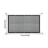 Car Dog Barrier Net Adjustable Pet Safety Divider Between Seat Heavy-Duty Foldable Isolation Net Non-slip Car Accessories For