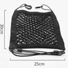 Pet Car Barrier - Dog Barrier with Automatic Mesh, Storage Bag, Back Seat Guard, Safety Protector Mesh Net for Pets
