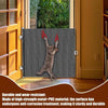 Expandable Cat and Dog Safety Gate Retractable Pet Gate, Portable Stair and Hallway Gate Prevents Babies DogsCats from Crossing