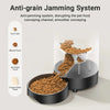 Good Home Portable Automatic Pet Feeder - Convenient and Practical Pet Furniture, Easy Feeding Without Worries and Freeing Hands
