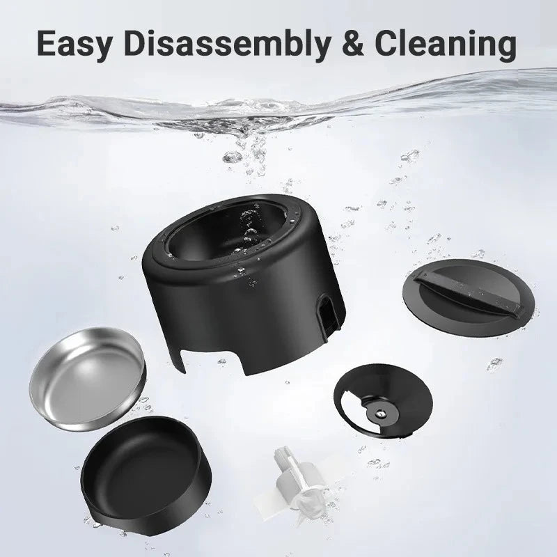 Good Home Portable Automatic Pet Feeder - Convenient and Practical Pet Furniture, Easy Feeding Without Worries and Freeing Hands