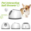 Intelligent pet toy serving device, adjustable pet throwing device for relieving boredom, adjustable pet dog interactive transmi
