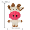 Cute Dog Plush Toys Teething Chew Squeak Dog Toys For Small Medium Breed Cat Bite Resistant Squeaky Juguetes Para Perros Cat Toy